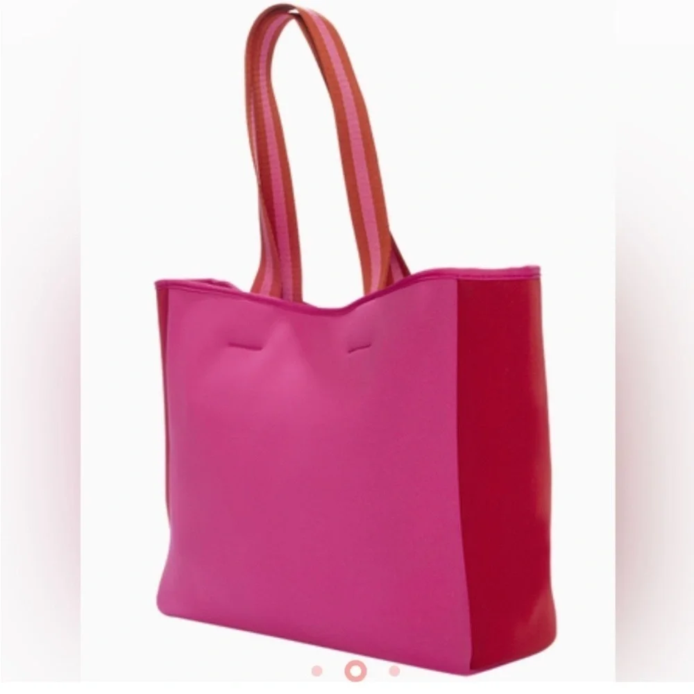 Summersalt Pink and Red Tote Bag
